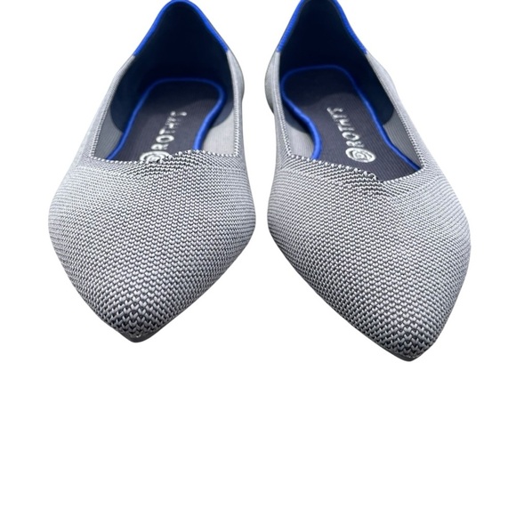 Rothy’s The Point cloud slip-on flats knit grey women’s 11 - Picture 5 of 6